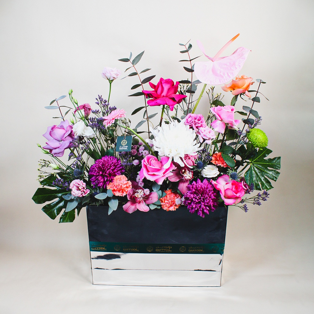 ياقة اشراقة زهور 